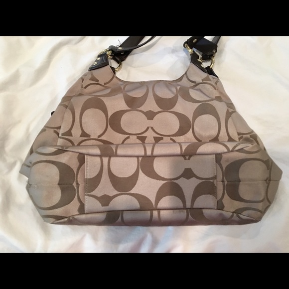 SIGNATURE COACH CAMPBELL HOBO TOTE SHOULDER BAG - Picture 8 of 8